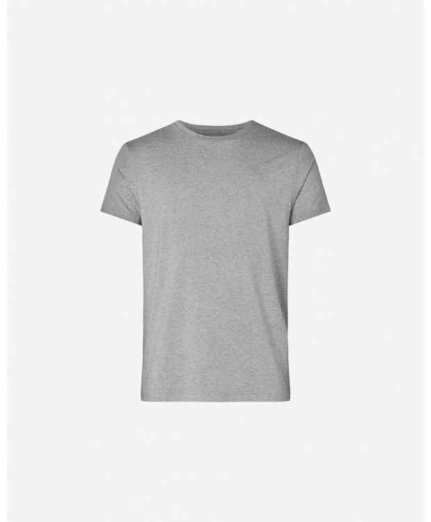 Resteröds grå bambus-T-shirt med rund hals til herre billede 7