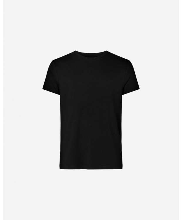 Resteröds sort bambus-T-shirt med rund hals til herre billede 6