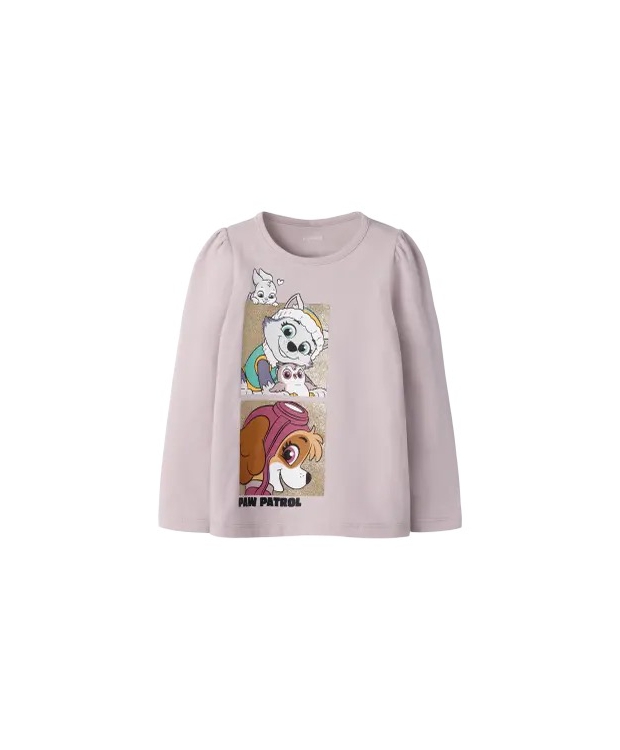 Name It NMFJOANA Paw Patrol langærmet bluse i lilla til piger billede 1