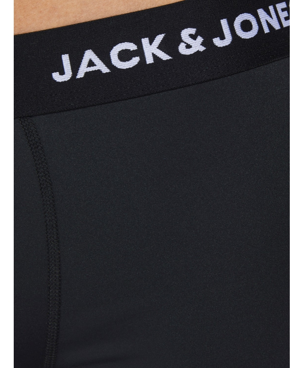 Jack & Jones 3pak mikrofiber underbukser/boksershorts i sort til herre billede 4