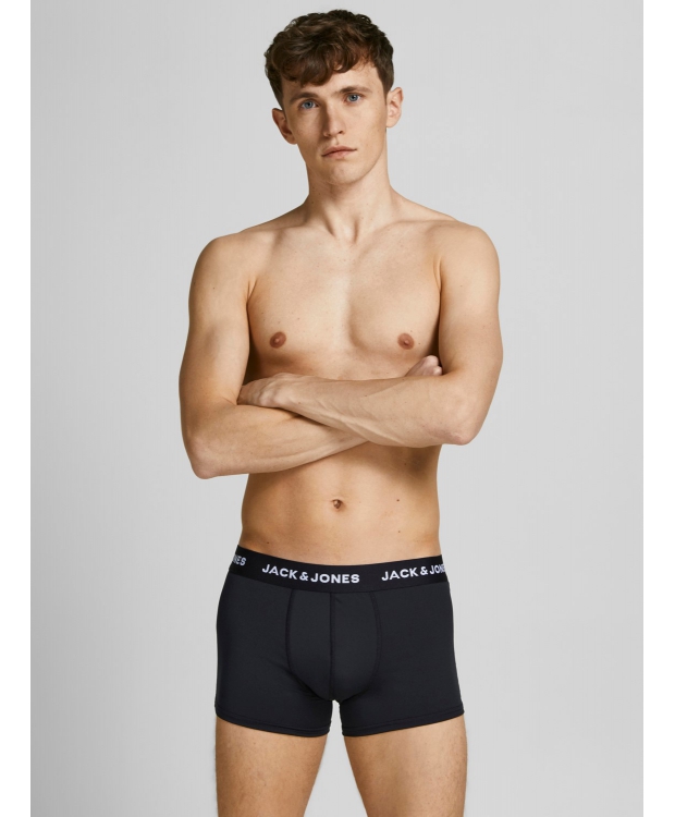 Jack & Jones 3pak mikrofiber underbukser/boksershorts i sort til herre billede 5