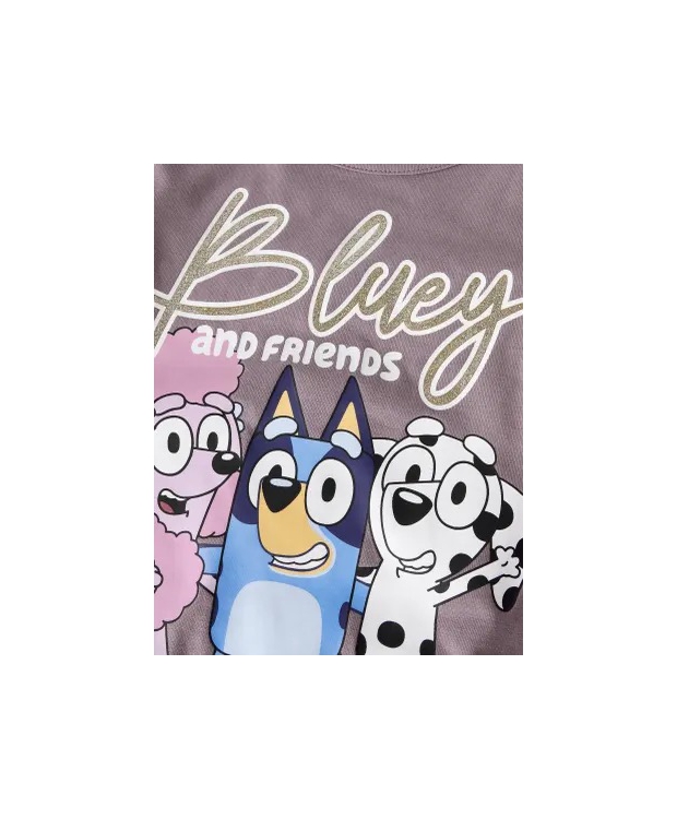 Name It NMFARIA Bluey langærmet bluse i rosa til piger billede 4