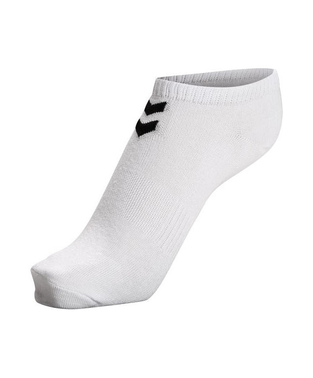 Hummel Chevron 6-pak korte ankelsokker i hvid – OUTLET billede 5