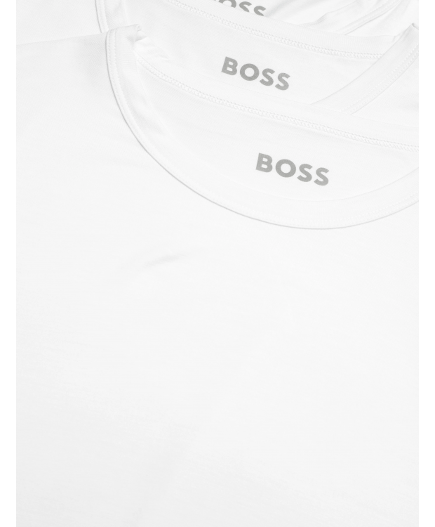 BOSS 3pak bambus t-shirts i hvid til herre - OUTLET billede 2