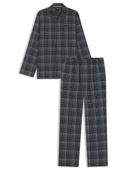 BOSS Pyjamas i gaveæske med tern til herre