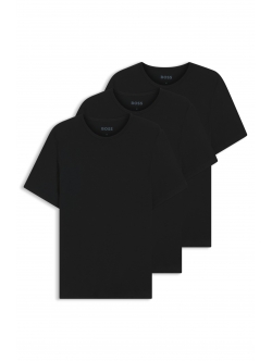 BOSS 3pak Bambus T-Shirt i sort til herre