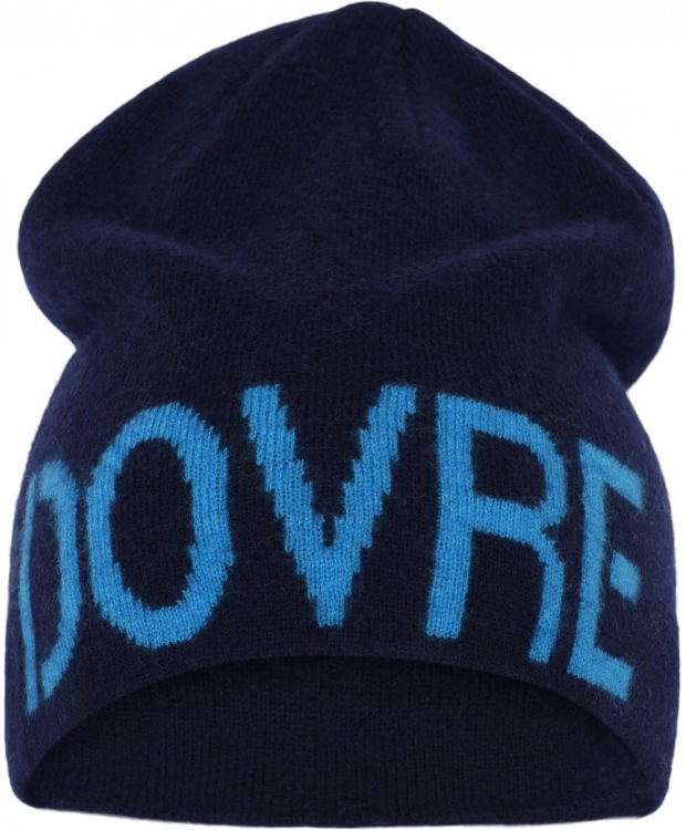 DOVRE hue i uld i navy til herre. billede 3