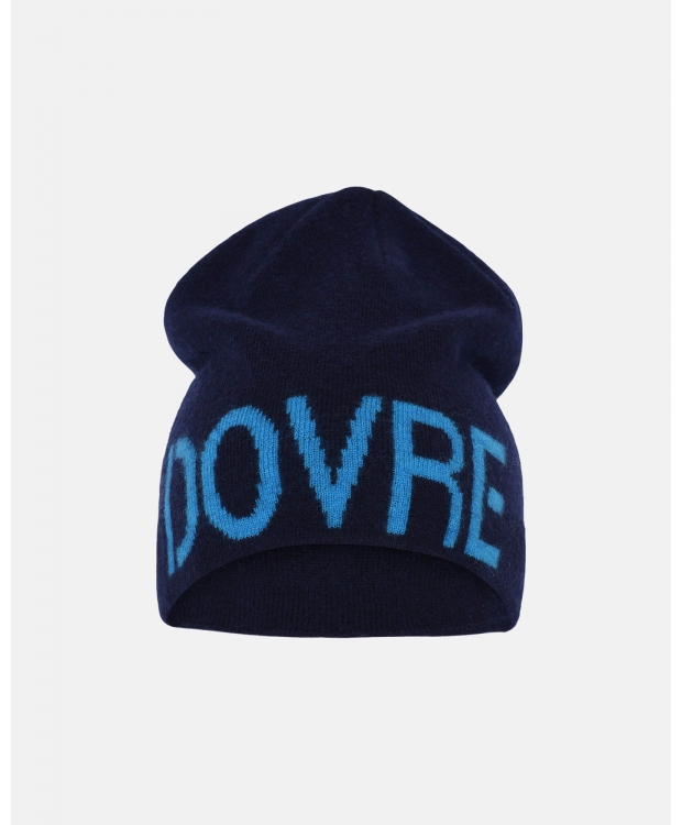 DOVRE hue i uld i navy til herre. billede 4
