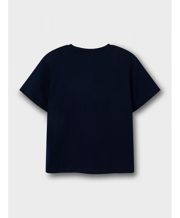 Name It Minecraft T-shirt i marineblå til dreng billede 2
