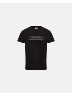 JBS of Denmark bambus T-shirt med rund hals i sort til herre – Outlet