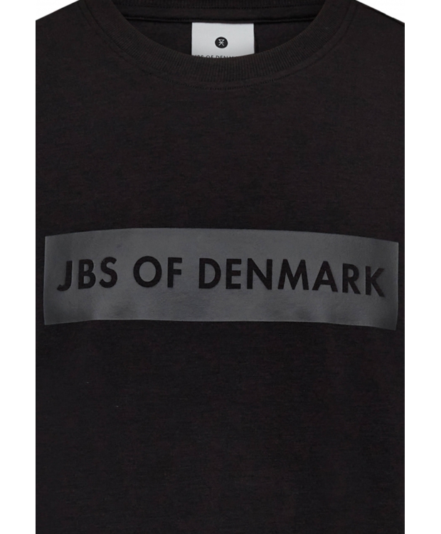 JBS of Denmark bambus T-shirt med rund hals i sort til herre – Outlet billede 2