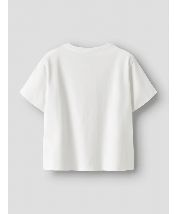 Name it "MONET" T-shirt i hvid til piger billede 5