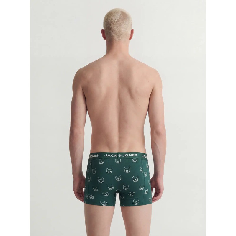 JACK & JONES 3-pak boksershorts i mørke nuancer til herre billede 4