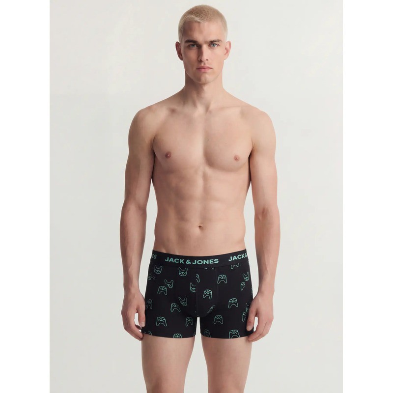 JACK & JONES 3-pak boksershorts i mørke nuancer til herre billede 7