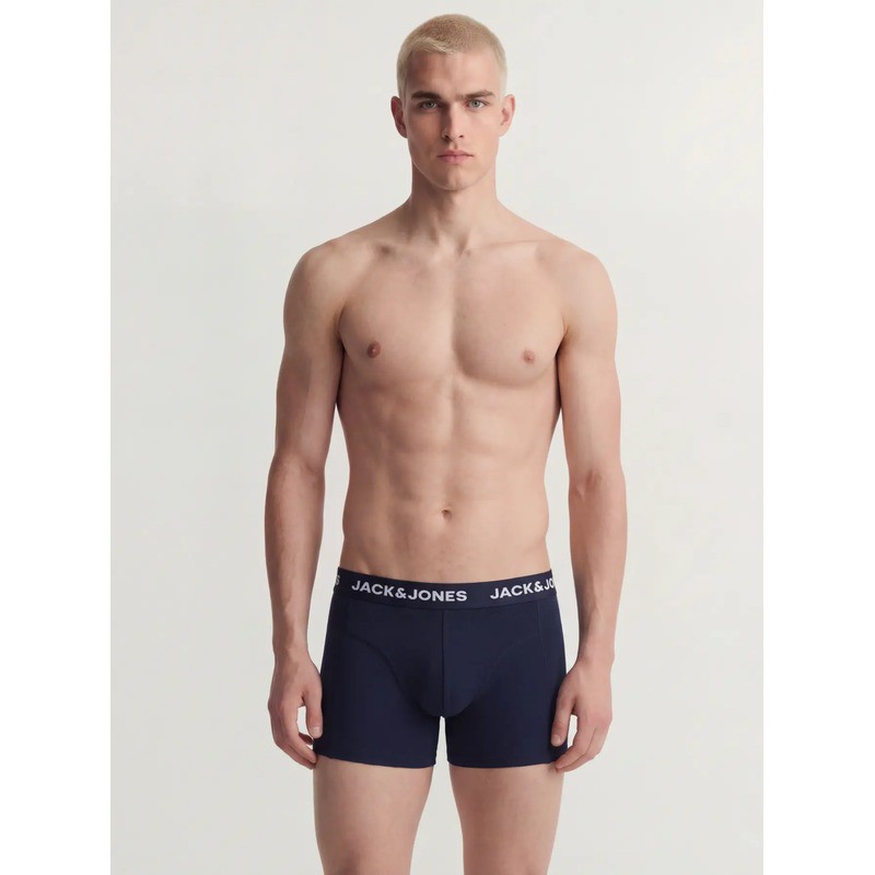 JACK & JONES 3-pak boksershorts i mørke nuancer til herre billede 8