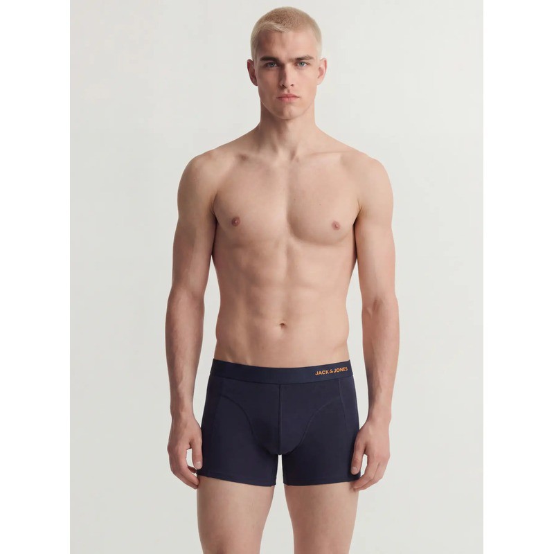 JACK & JONES 3-pak bambus-boksershorts i grøn, sort og blå til herre billede 8