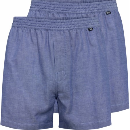 JBS 2-pak boxershorts i blå til herre