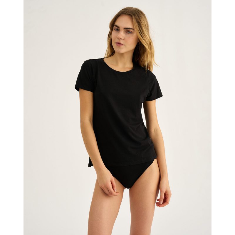 JBS of Denmark sort bambus-T-shirt til kvinder billede 4