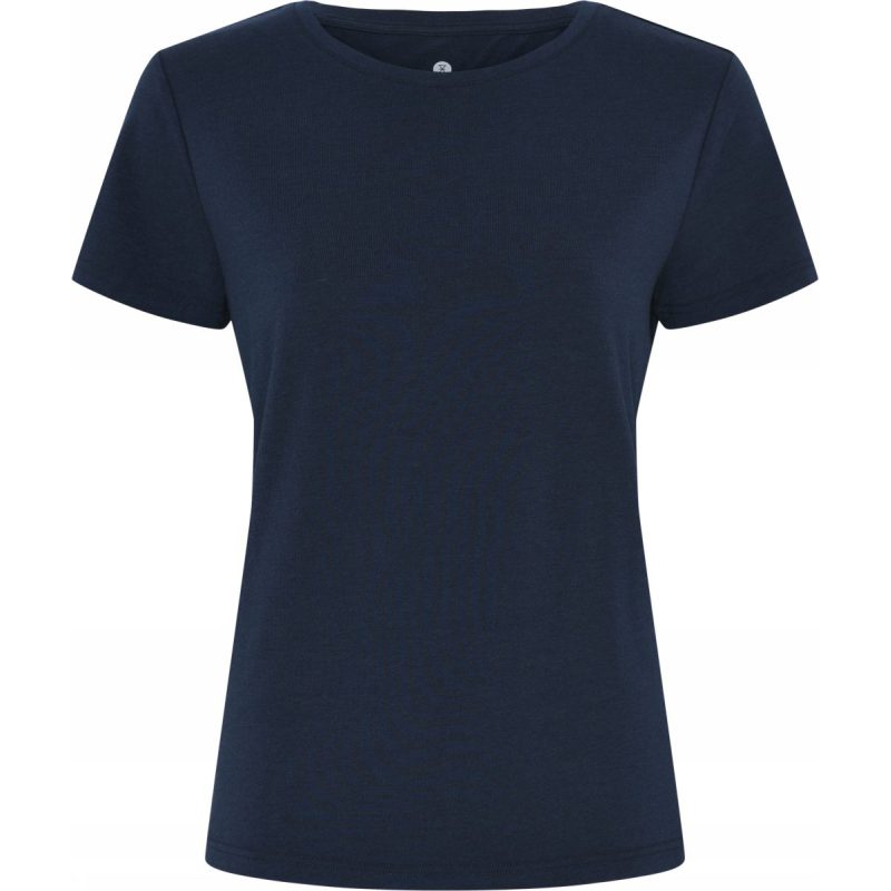 JBS of Denmark navy bambus-T-shirt til kvinder billede 3