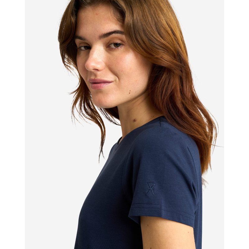 JBS of Denmark navy bambus-T-shirt til kvinder billede 9