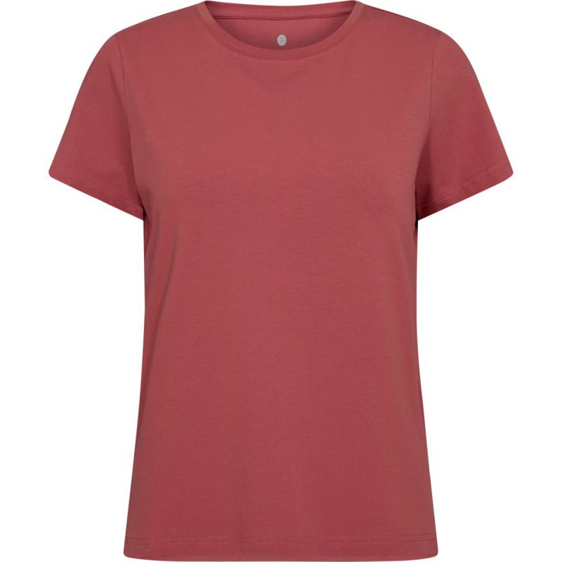 JBS of Denmark rød bambus-T-shirt til kvinder billede 2