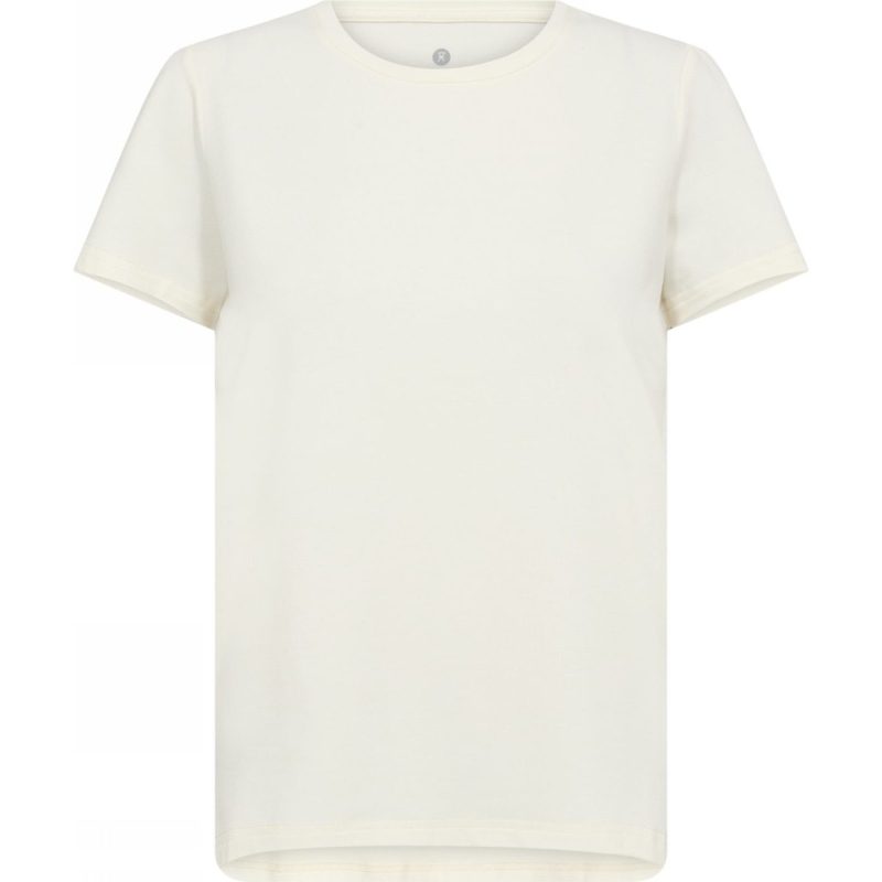 JBS of Denmark elfenbensfarvet bambus-T-shirt til kvinder billede 1