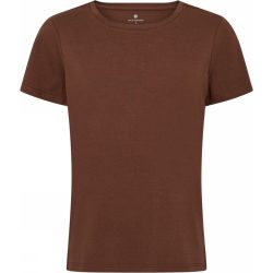JBS of Denmark brun bambus-T-shirt til kvinder