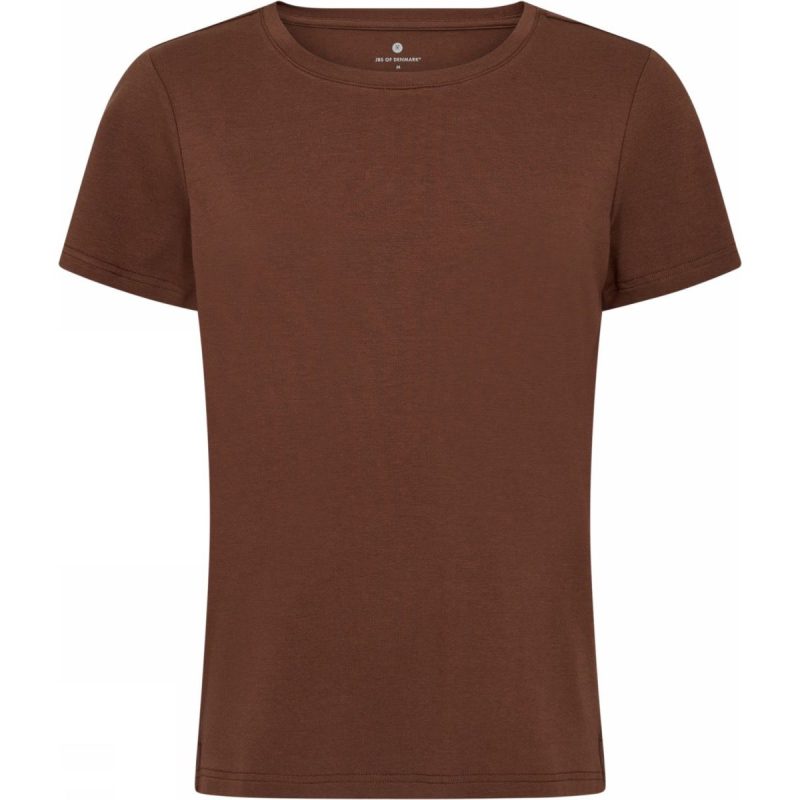 JBS of Denmark brun bambus-T-shirt til kvinder billede 1