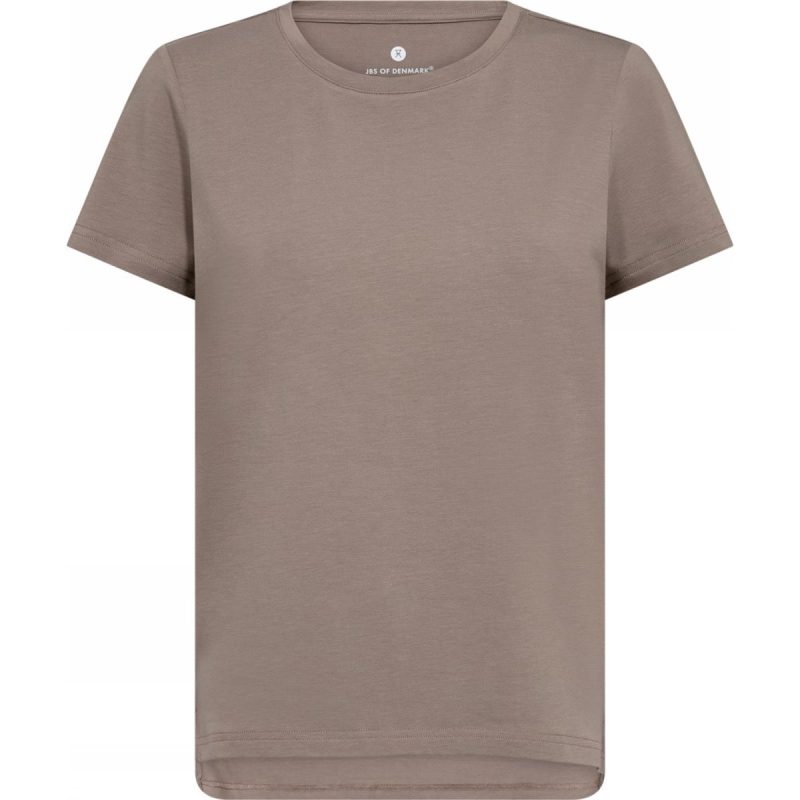 JBS of Denmark brun farve 60 bambus-T-shirt til kvinder billede 1