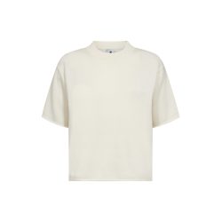 JBS of Denmark ivory T-shirt i merinould til kvinder