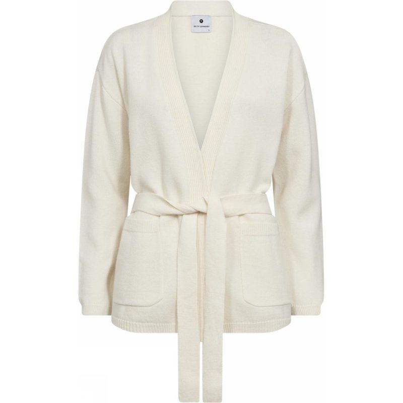 JBS ivory merinould cardigan kvinder billede 1