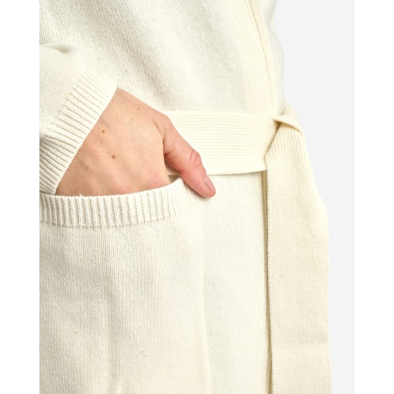 JBS ivory merinould cardigan kvinder billede 4
