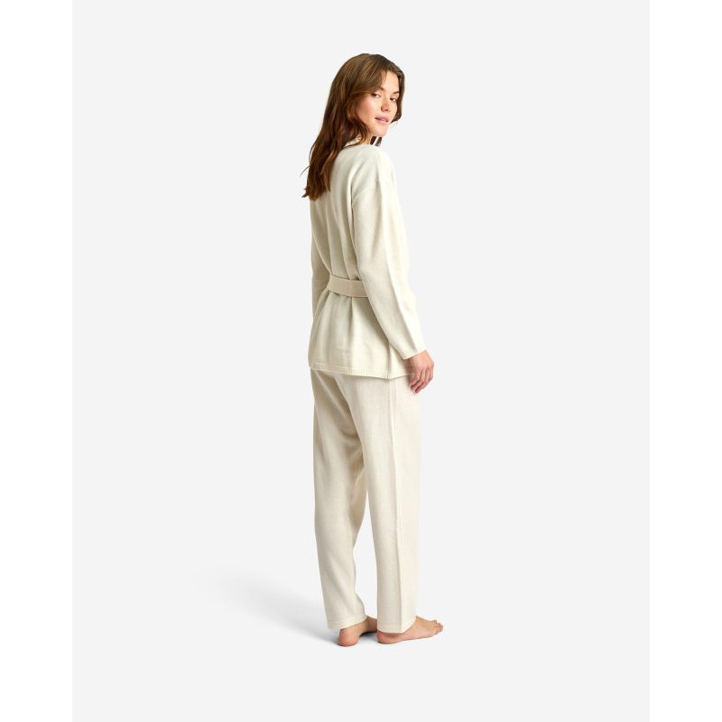 JBS ivory merinould cardigan kvinder billede 5