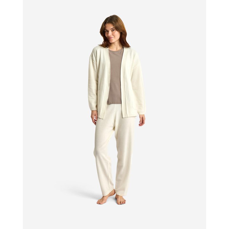JBS ivory merinould cardigan kvinder billede 6