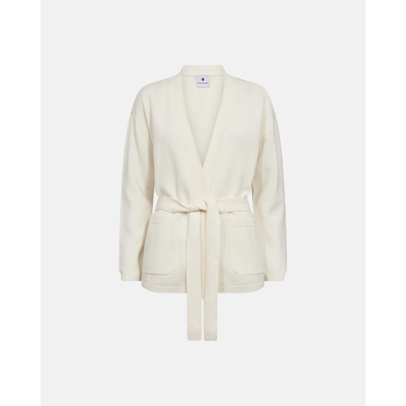 JBS ivory merinould cardigan kvinder billede 10