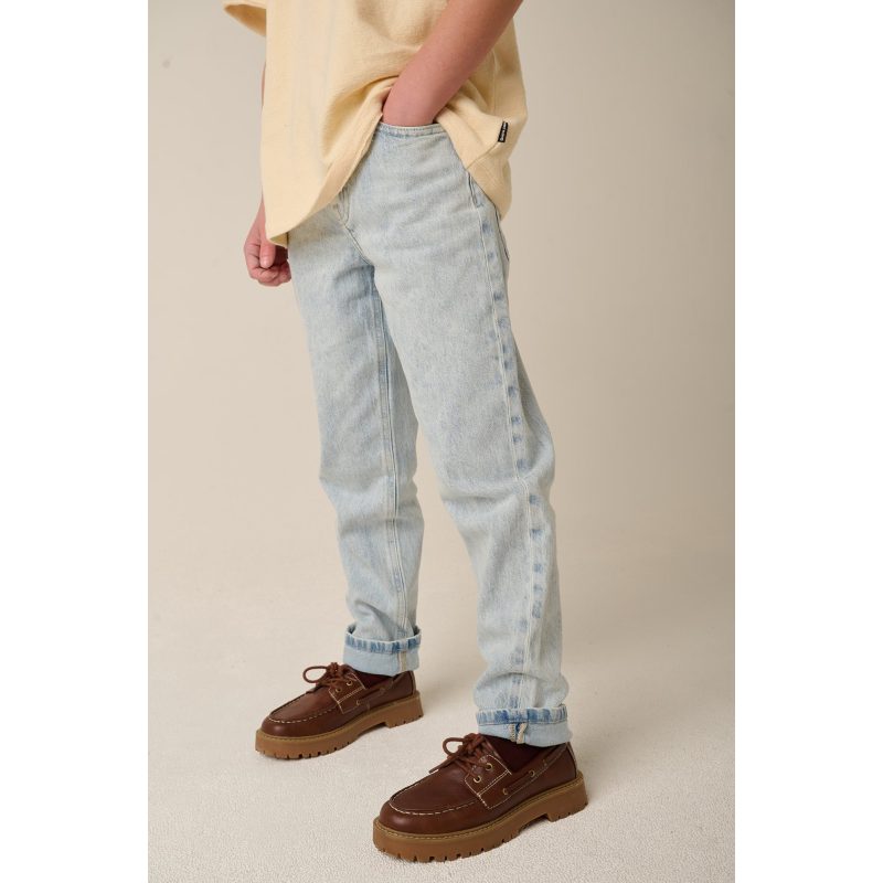 Tumble ’n Dry Jean lyseblå straight jeans til drenge billede 3