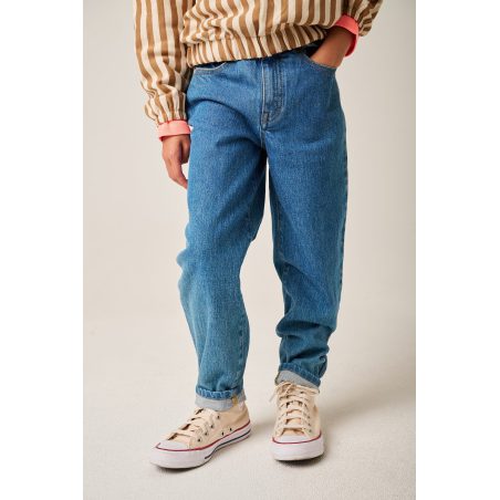 Tumble 'n Dry mellemblå slouchy jeans til piger