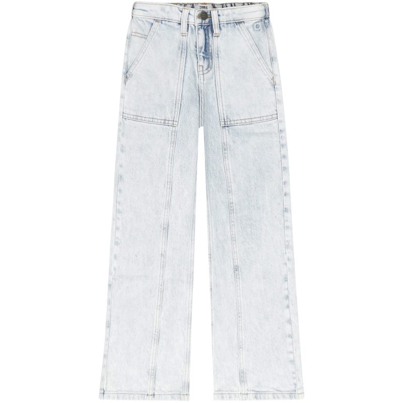 Tumble 'n Dry lyseblå wide jeans til piger billede 1