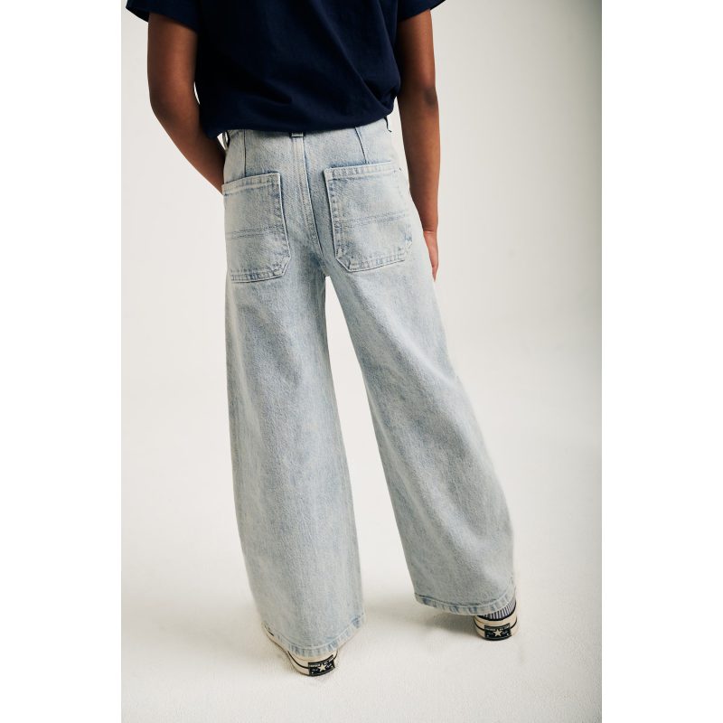 Tumble 'n Dry lyseblå wide jeans til piger billede 6