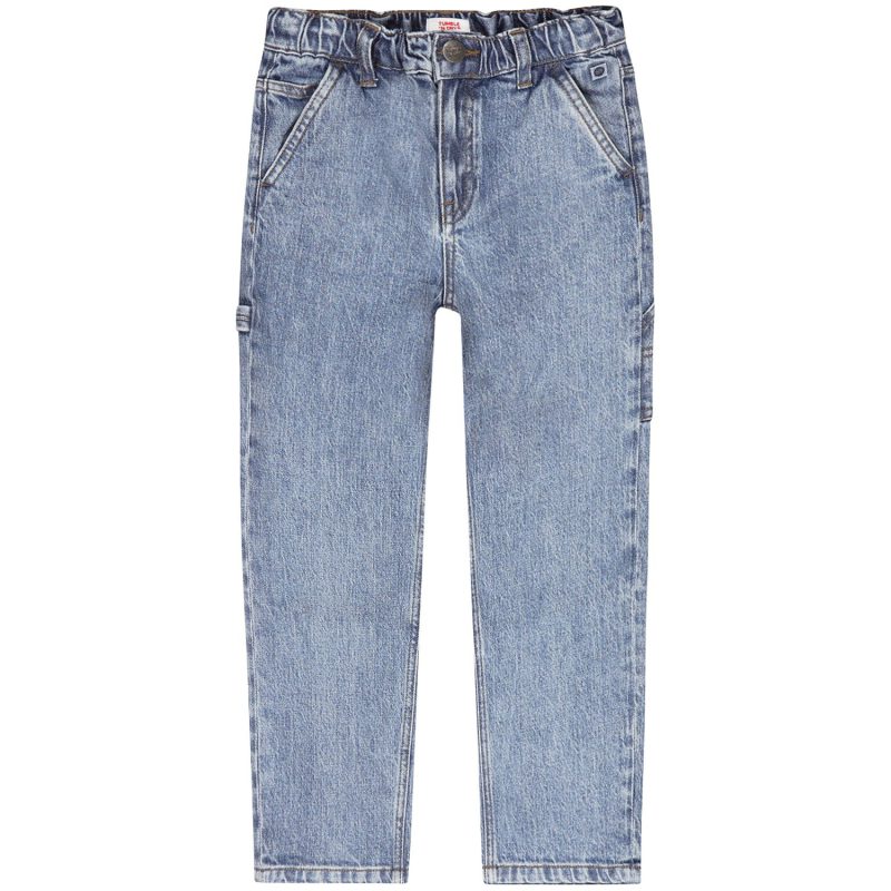Tumble 'n Dry Jaiden carpenter-jeans i syrevasket denim til drenge billede 2