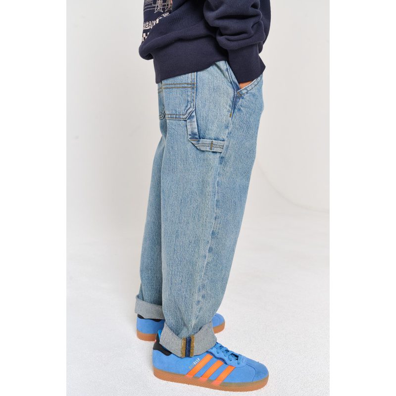 Tumble 'n Dry Jaiden carpenter-jeans i syrevasket denim til drenge billede 6