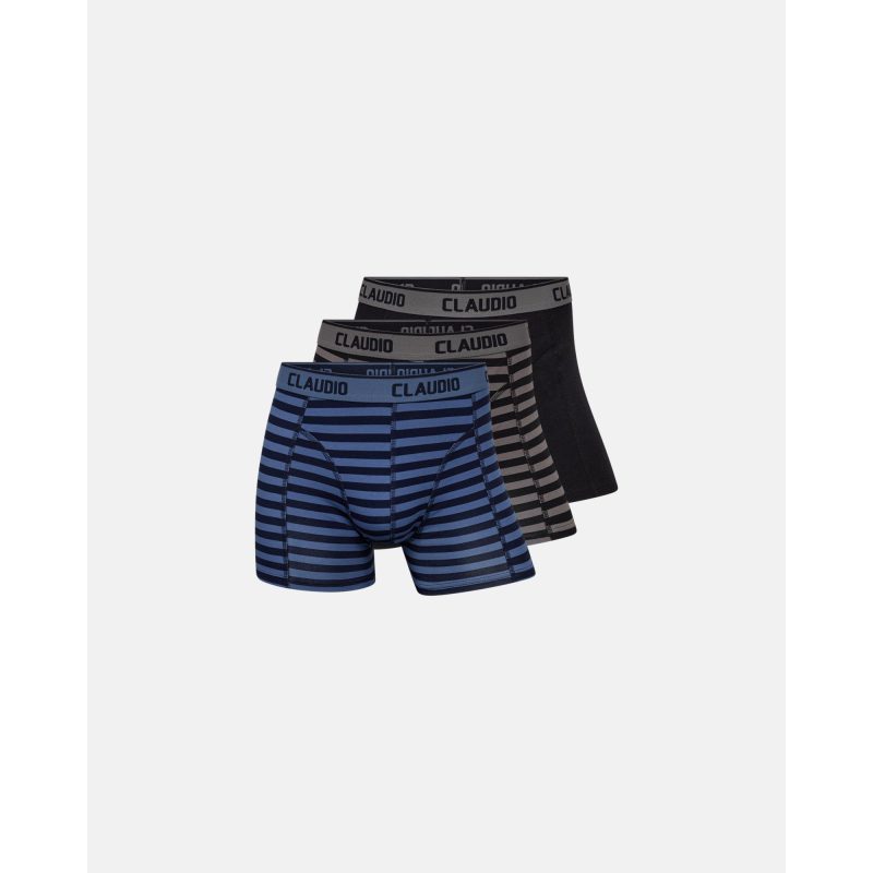 Claudio flerfarvede bambus tights 3-pack til herre billede 1
