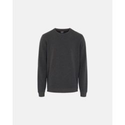 Claudio sweatshirt i lysegrå melange til herre