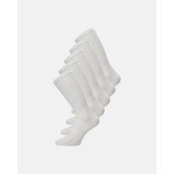 Claudio tennisstrømper 5-pack i hvid til herre