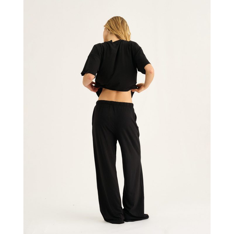 JBS of Denmark Women pant straight leg i sort til kvinder billede 10