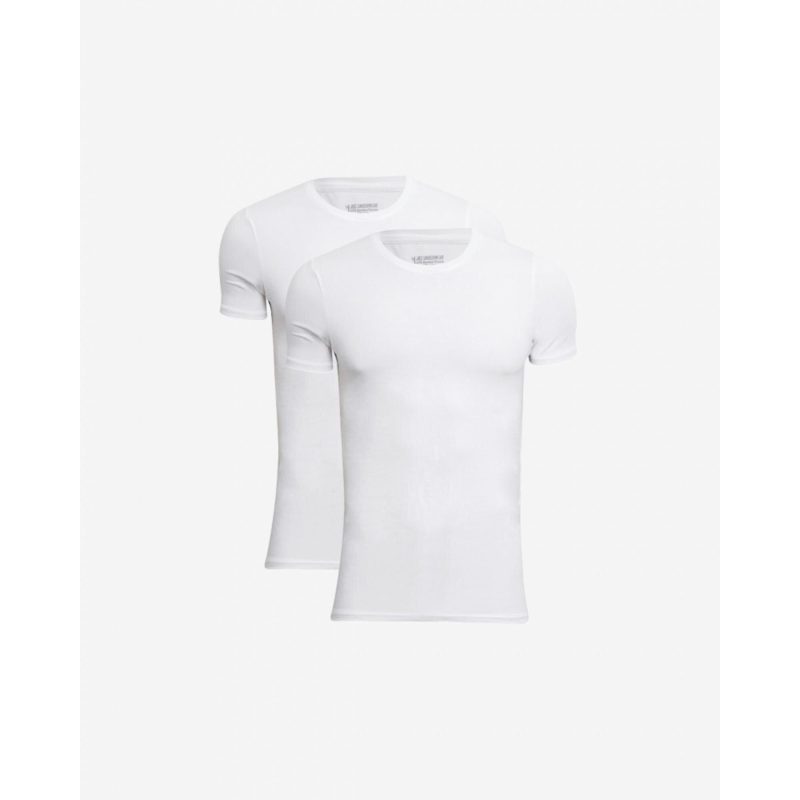 JBS bambus-T-shirts med rund hals 2-pak til herre – hvid billede 6