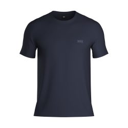 BOSS T-shirt med logo i mørkeblå til herre