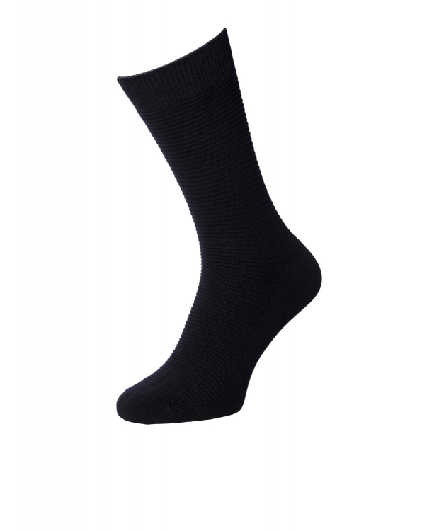 Jack & Jones 3-pak sorte ribstrømper til herre – onesize billede 7