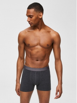 Selected grå boxershorts til herre – outlet