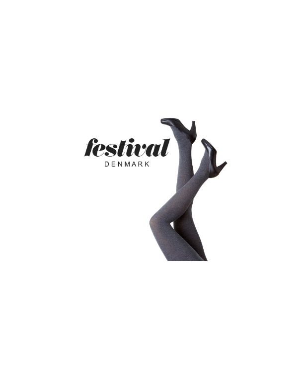Festival 92 DEN strømpebukser i klassisk grå outlet billede 1